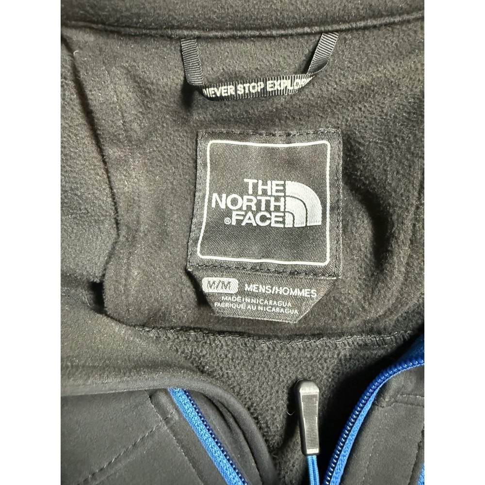 North Face Softshell Mens Jacket Apex Bionic Dark Grey Blue - Medium - Picture 9 of 9